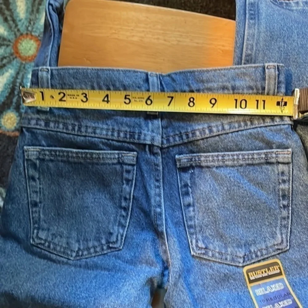 Rustler Jeans Boy’s Relaxed Fit Jeans Size 10‎ Regular